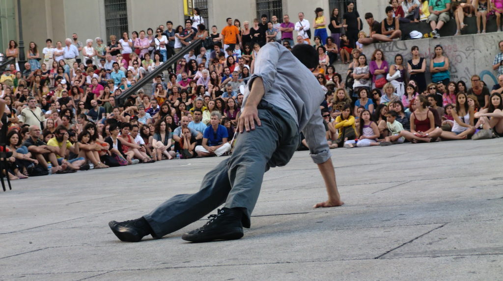 Coreografía Memoria de un suceso. Provisional Danza.