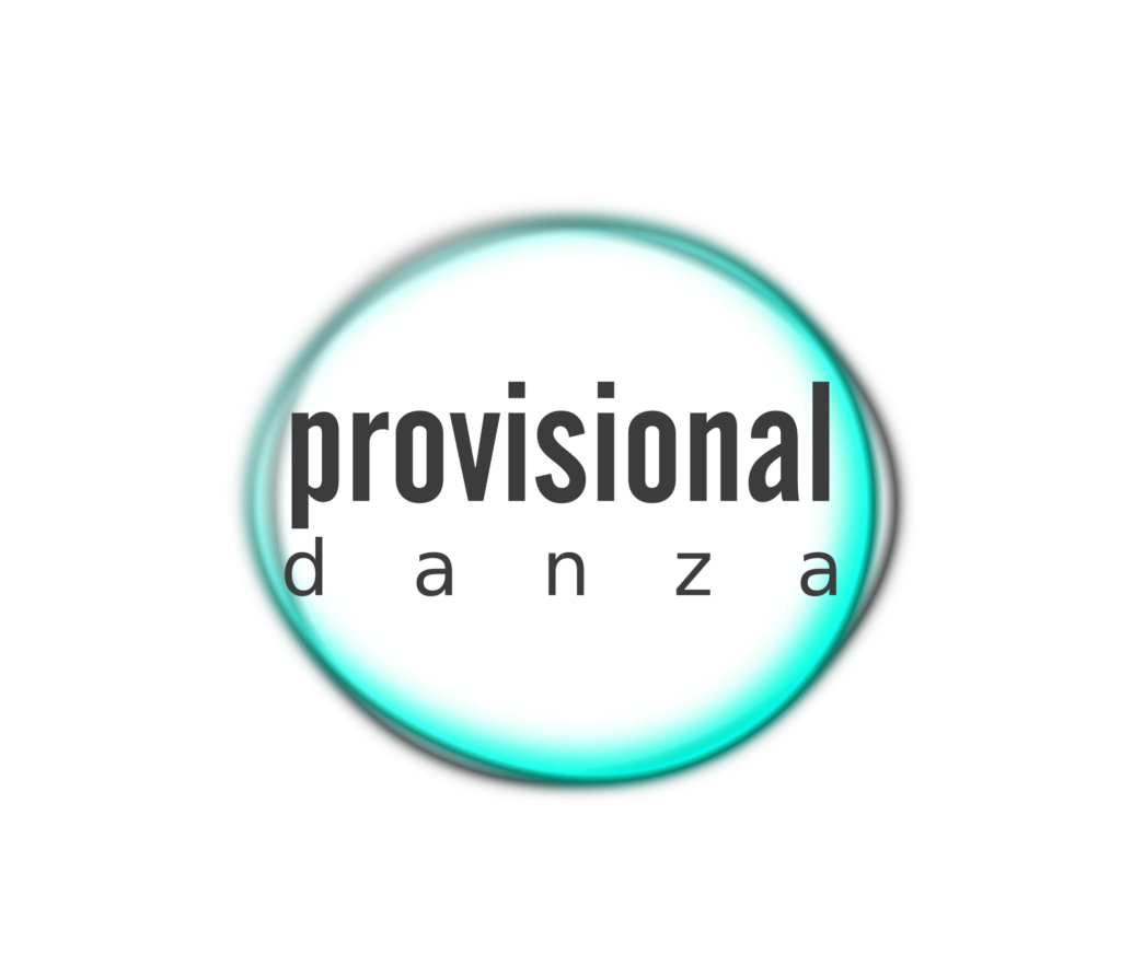 Logotipo Provisional Danza. Fondo claro. Pequeño