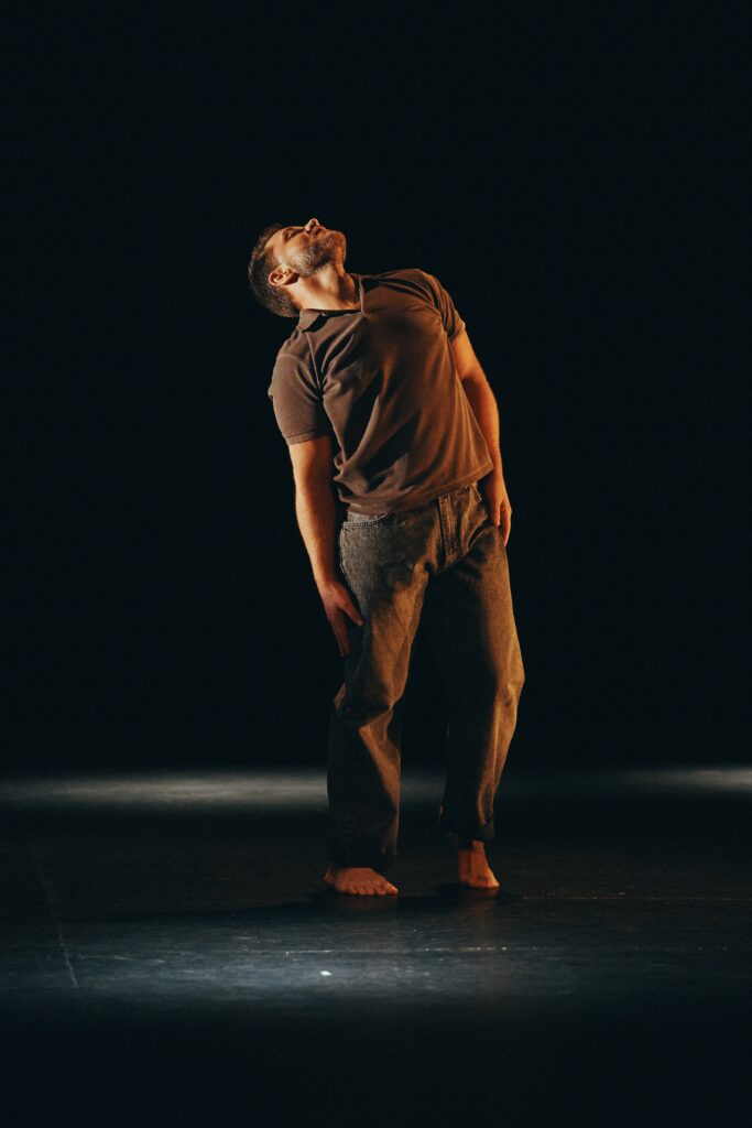 Delicada caída. Provisional Danza.