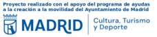 Proyecto realizado con el apoyo del programa de ayudas a la creación y la movilidad del Ayuntamiento de Madrid